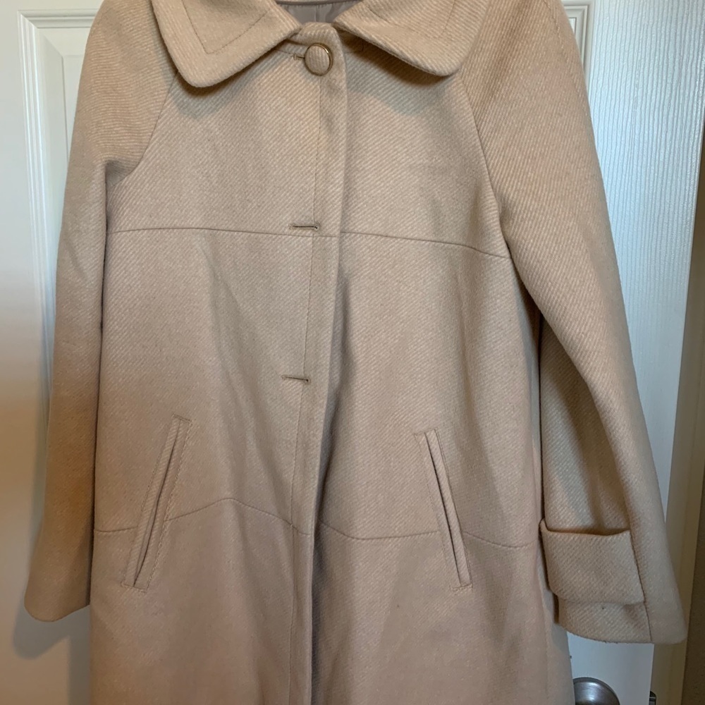 Banana Republic peter pan collar coat - Picture 3 of 9